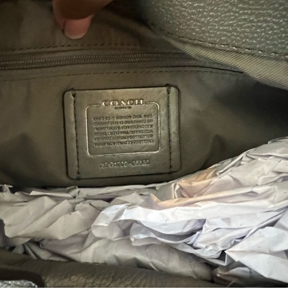 Coach Gray Shoulder Bag - Picture 14 of 16